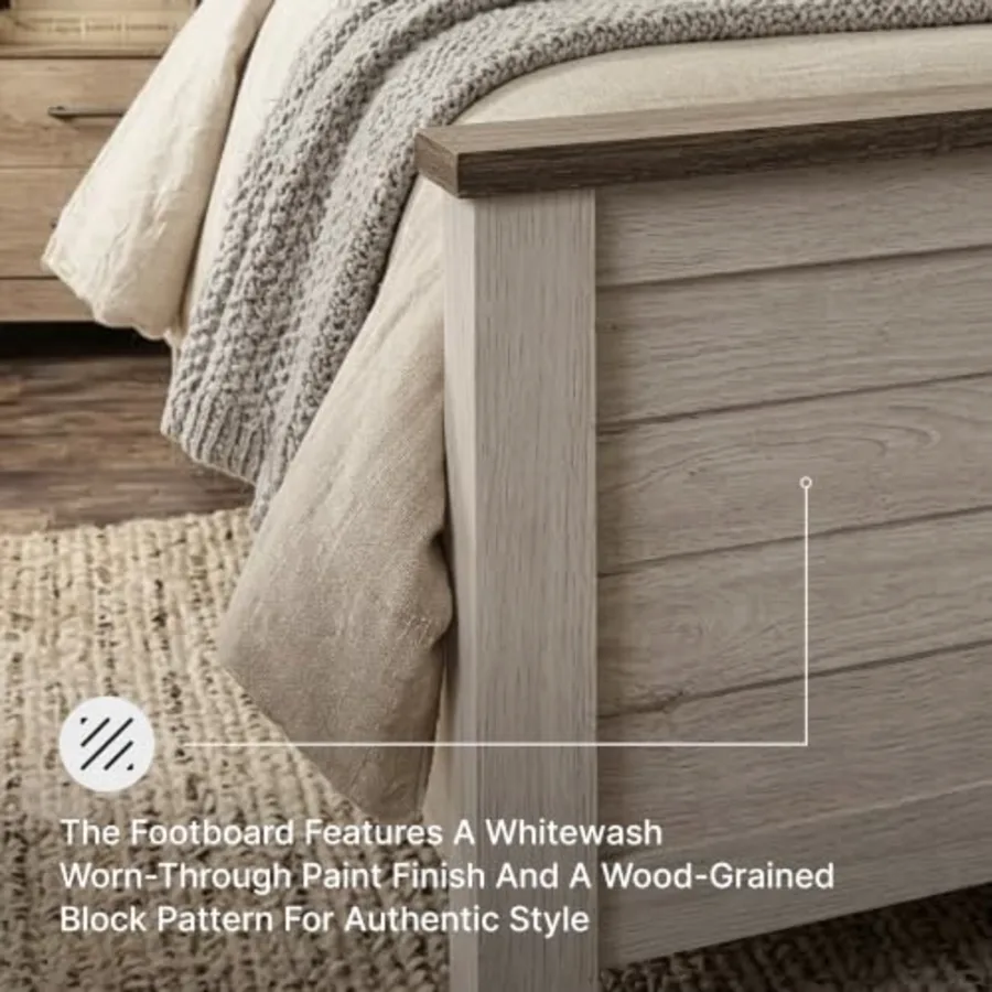 Willowton Queen Panel Bed Frame view 5