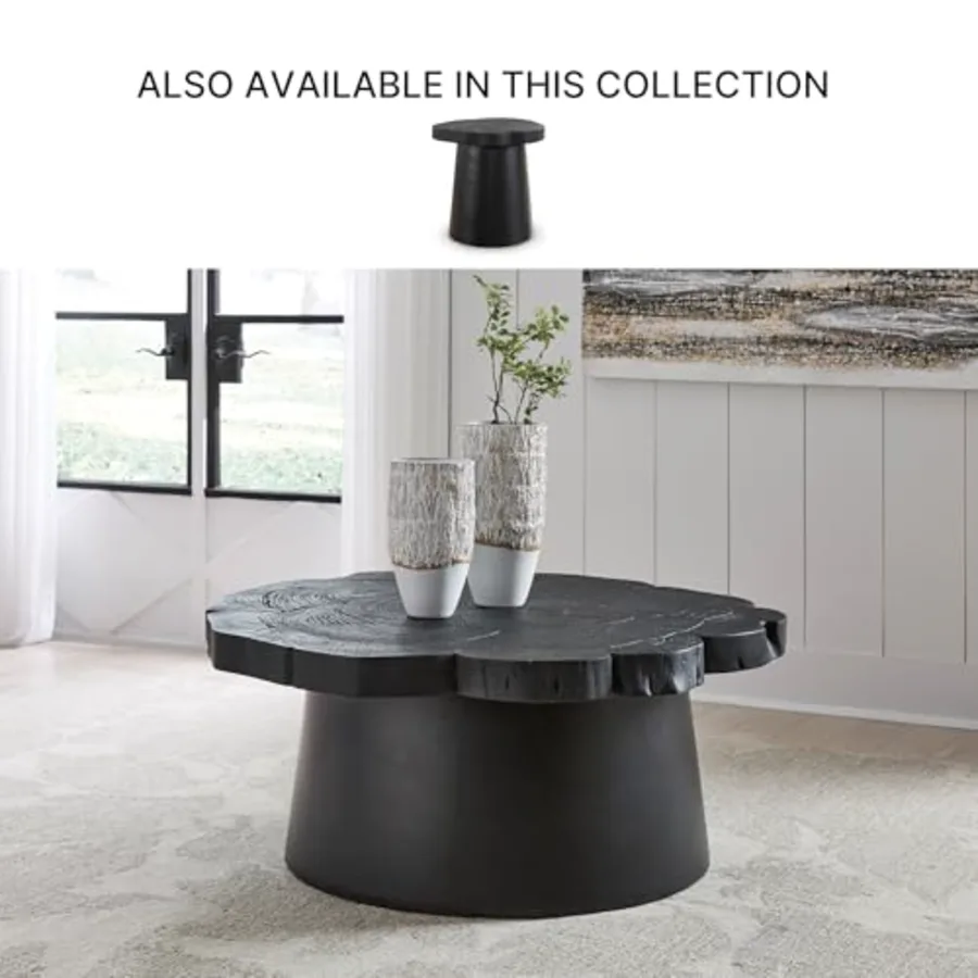 Wimbell Contemporary Tapered Base Coffee Table view 5