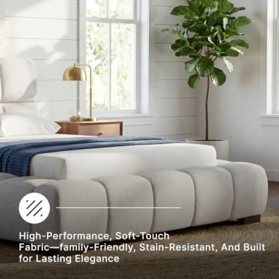 Wisperport Queen Upholstered Bed view 4