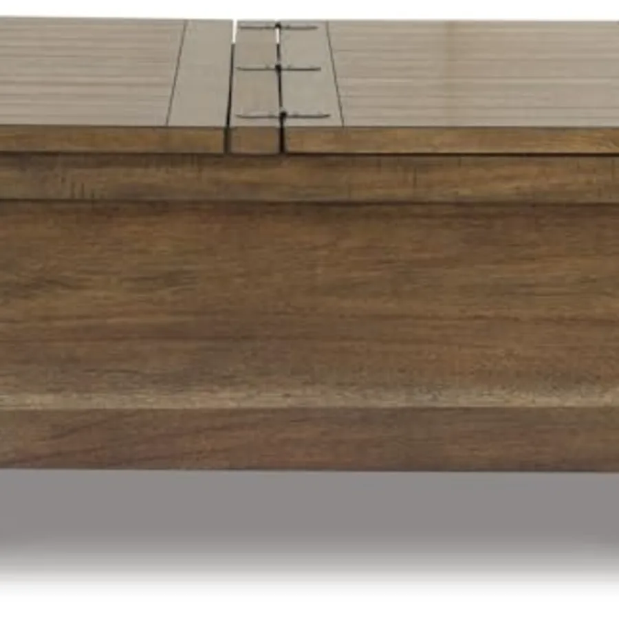Wood Lift-Top Coffee Table with Storage view 4