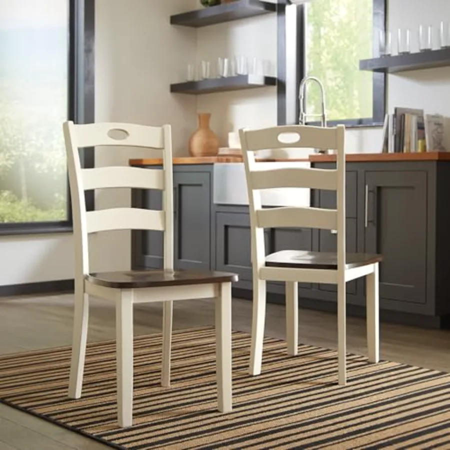 Woodanville 18" Cottage Ladderback Dining Chair view 2