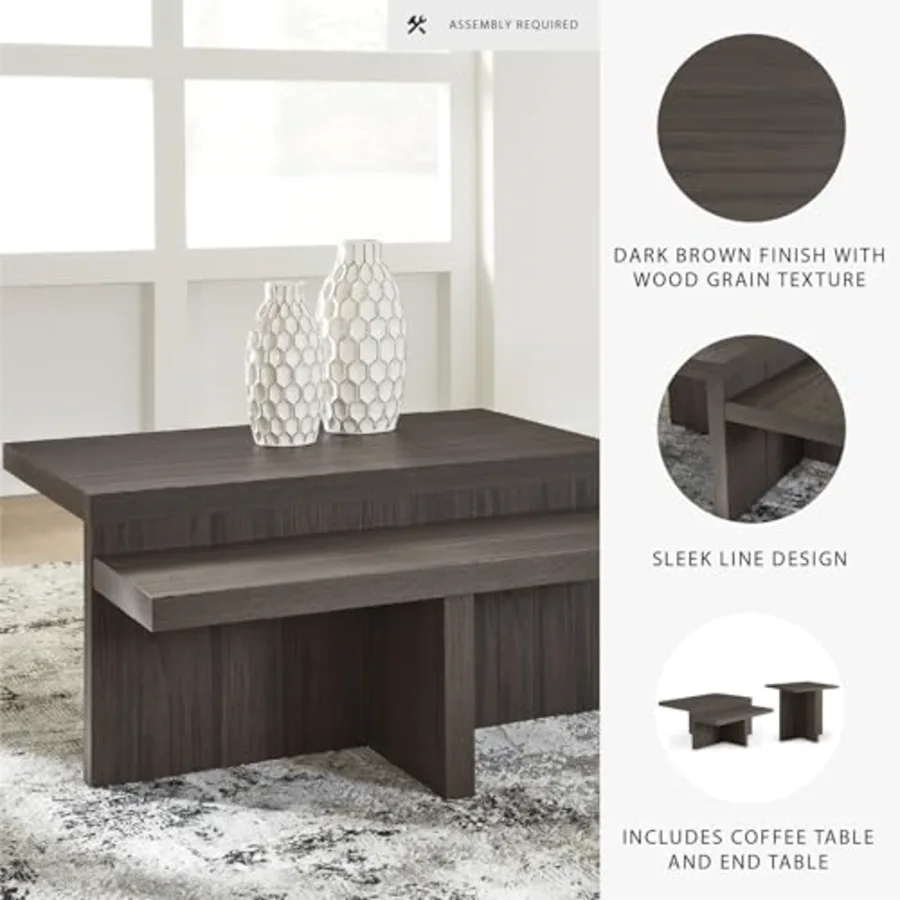 Zendex Contemporary Table Set with Pedestal Base view 4