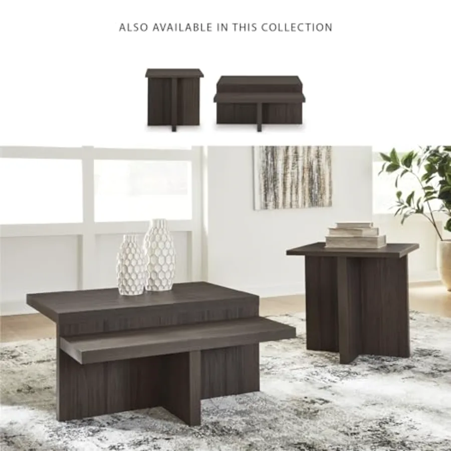 Zendex Contemporary Table Set with Pedestal Base view 5